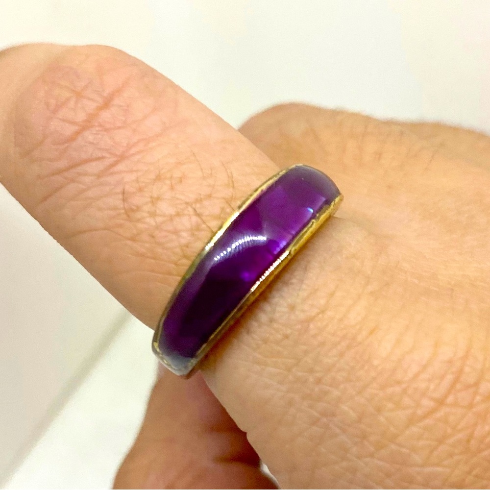 Size 8 Vintage Amethyst Ring